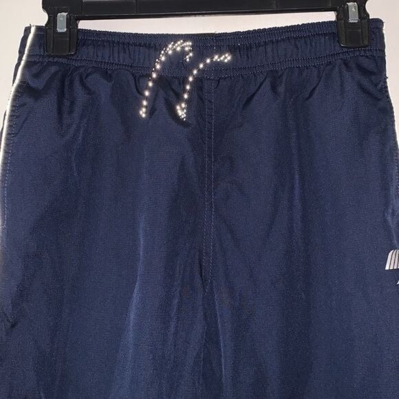 Boys XL Navy Blue Athletic Pants With Elastic Waistband - Picture 4 of 6